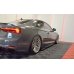 Накладки сплиттеры на пороги на Audi S5 B9